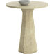 Kliff 40 X 34 inch Travertine Look Outdoor Bar Table